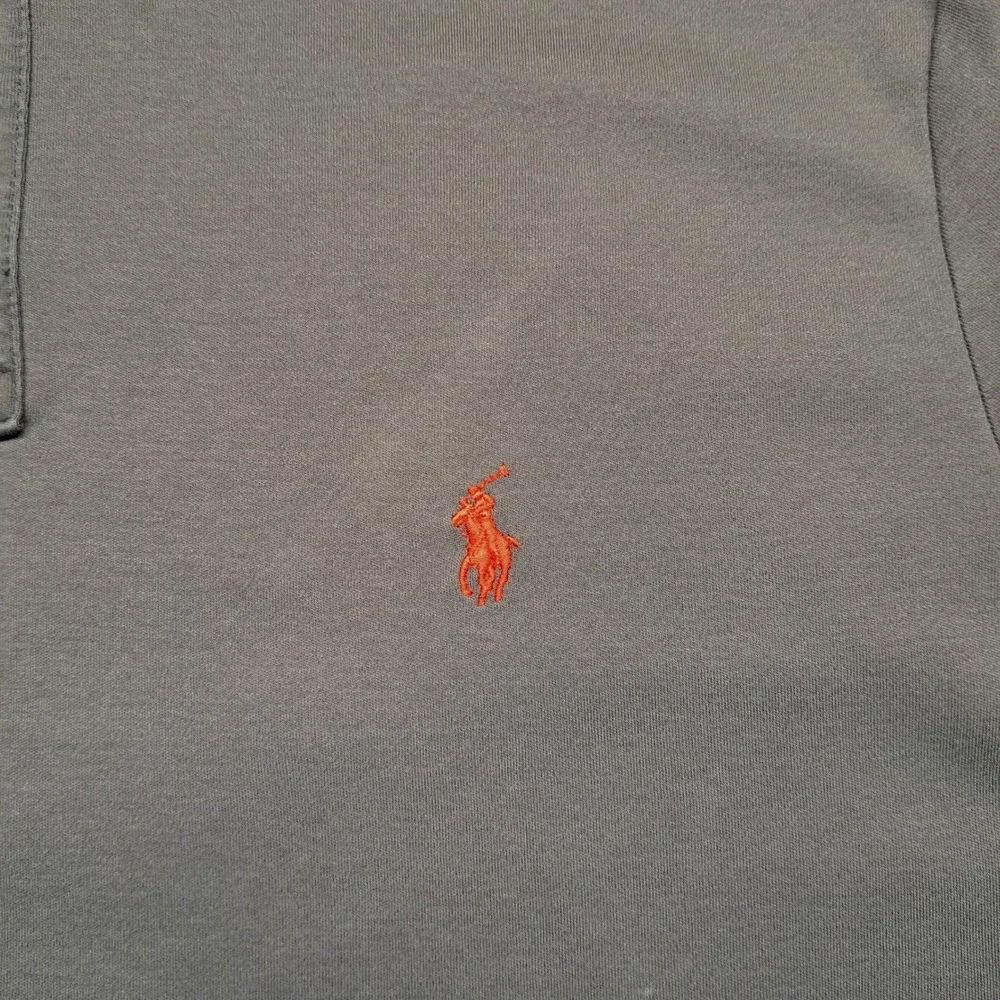 Polo Ralph Lauren Polo Shirt Mens XL Gray Excellent Short Sleeve Pique Pony Logo